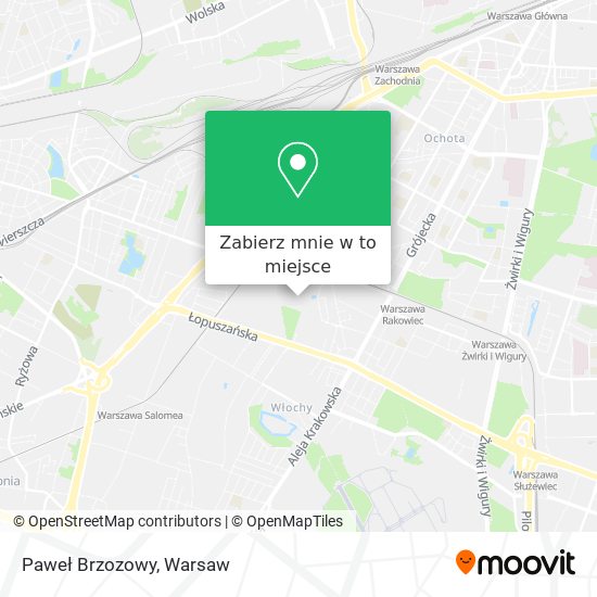 Mapa Paweł Brzozowy