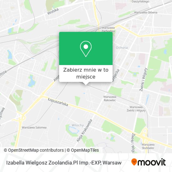 Mapa Izabella Wielgosz Zoolandia.Pl Imp.-EXP