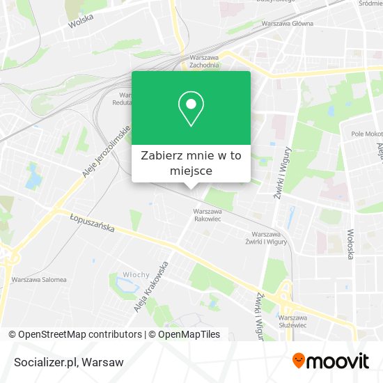 Mapa Socializer.pl