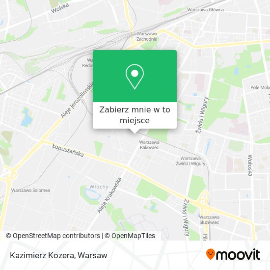 Mapa Kazimierz Kozera