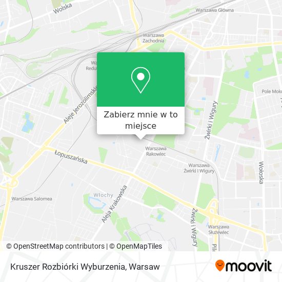 Mapa Kruszer Rozbiórki Wyburzenia