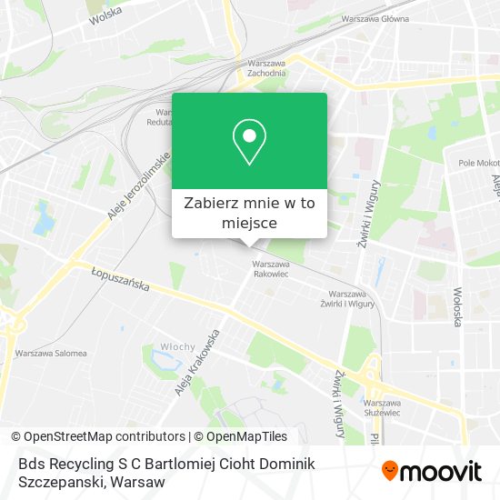 Mapa Bds Recycling S C Bartlomiej Cioht Dominik Szczepanski