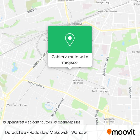 Mapa Doradztwo - Radosław Makowski