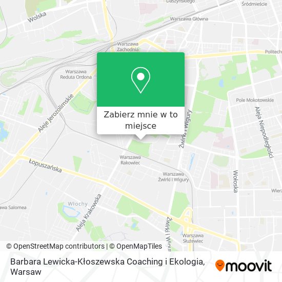 Mapa Barbara Lewicka-Kłoszewska Coaching i Ekologia