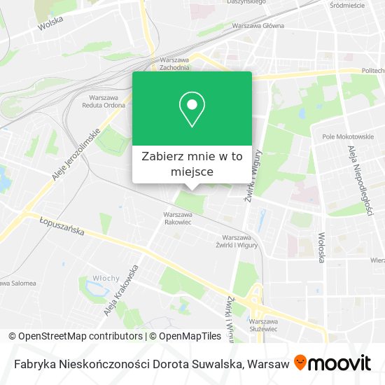 Mapa Fabryka Nieskończoności Dorota Suwalska