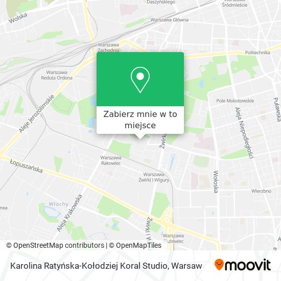 Mapa Karolina Ratyńska-Kołodziej Koral Studio