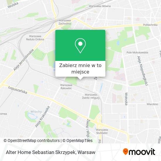 Mapa Alter Home Sebastian Skrzypek