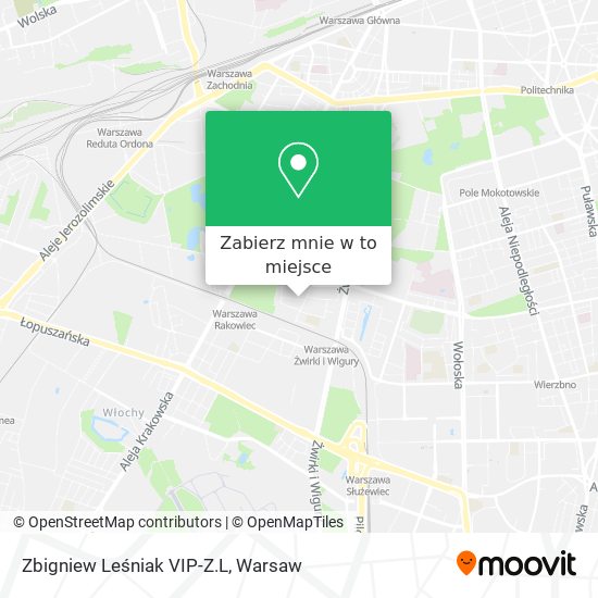 Mapa Zbigniew Leśniak VIP-Z.L