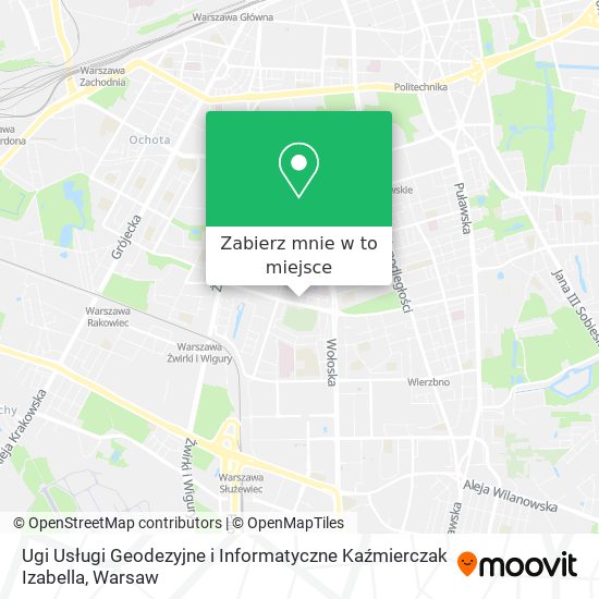 Mapa Ugi Usługi Geodezyjne i Informatyczne Kaźmierczak Izabella