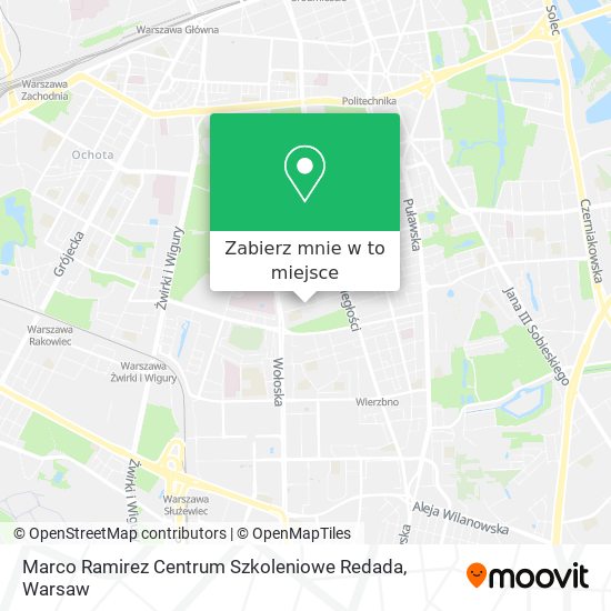 Mapa Marco Ramirez Centrum Szkoleniowe Redada