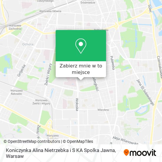 Mapa Koniczynka Alina Nietrzebka i S KA Spolka Jawna