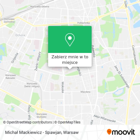 Mapa Michał Mackiewicz - Spawjan