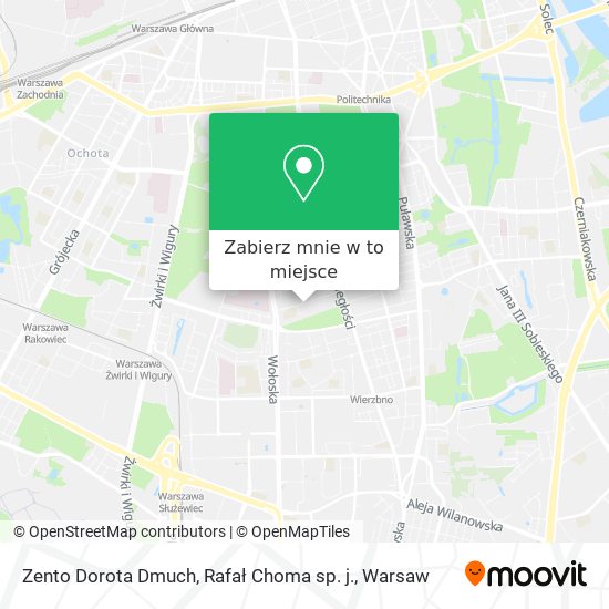 Mapa Zento Dorota Dmuch, Rafał Choma sp. j.