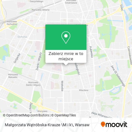 Mapa Małgorzata Wątróbska-Krauze \M i k\