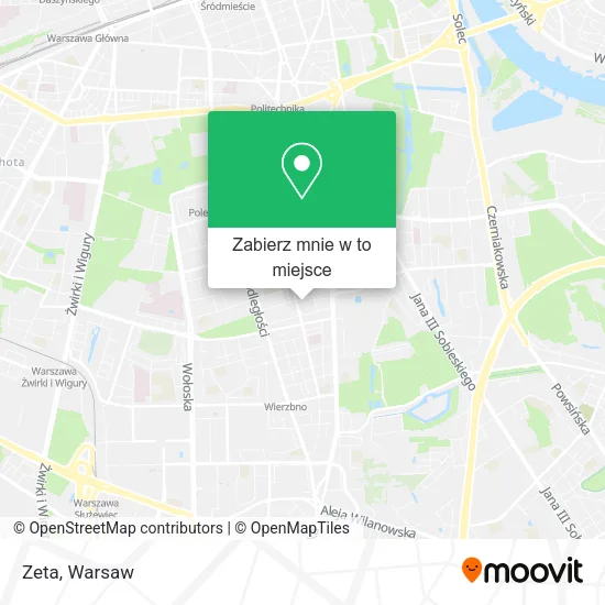 Mapa Zeta