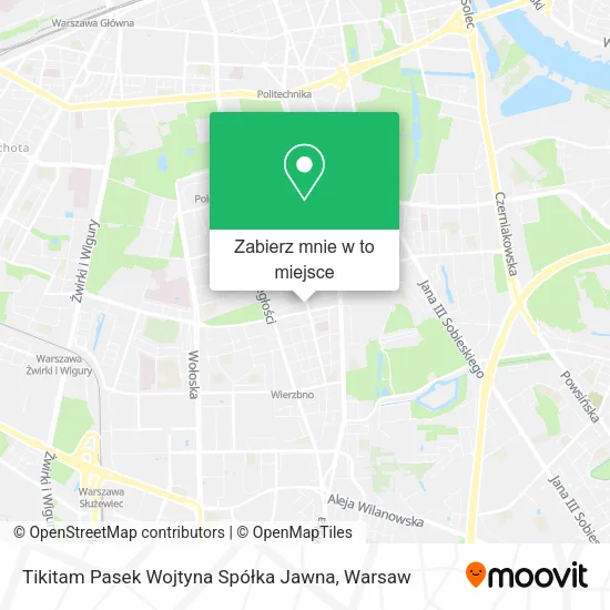 Mapa Tikitam Pasek Wojtyna Spółka Jawna