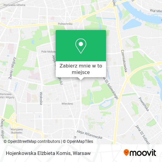 Mapa Hojenkowska Elżbieta Komis