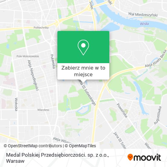 Mapa Medal Polskiej Przedsiębiorczości. sp. z o.o.