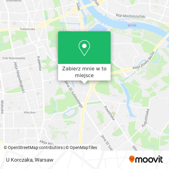 Mapa U Korczaka