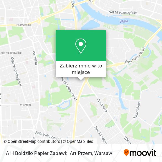 Mapa A H Boldzilo Papier Zabawki Art Przem