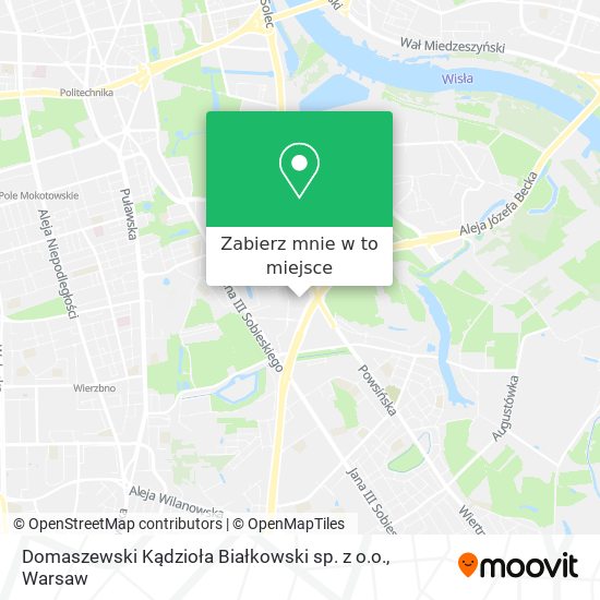 Mapa Domaszewski Kądzioła Białkowski sp. z o.o.