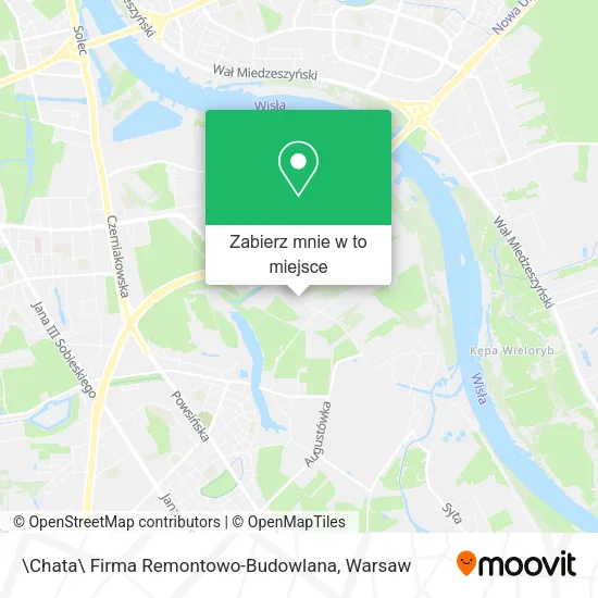 Mapa \Chata\ Firma Remontowo-Budowlana