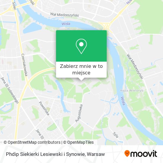 Mapa Phdip Siekierki Lesiewski i Synowie