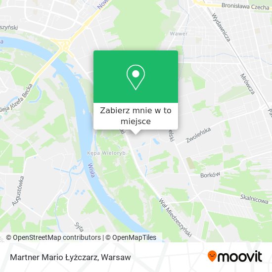 Mapa Martner Mario Łyżczarz