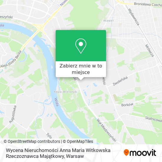 Mapa Wycena Nieruchomości Anna Maria Witkowska Rzeczoznawca Majątkowy