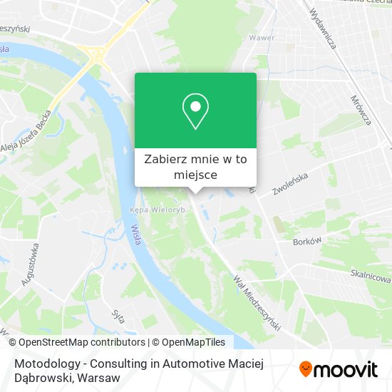 Mapa Motodology - Consulting in Automotive Maciej Dąbrowski