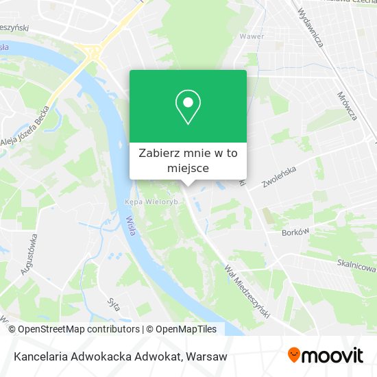 Mapa Kancelaria Adwokacka Adwokat