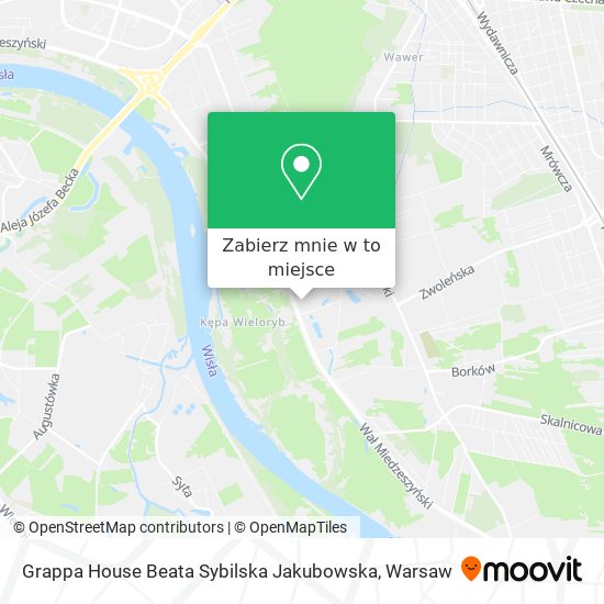 Mapa Grappa House Beata Sybilska Jakubowska