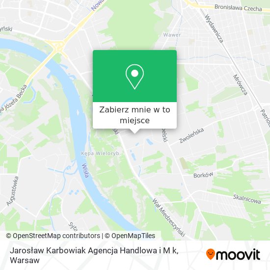 Mapa Jarosław Karbowiak Agencja Handlowa i M k