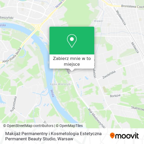 Mapa Makijaż Permanentny i Kosmetologia Estetyczna Permanent Beauty Studio