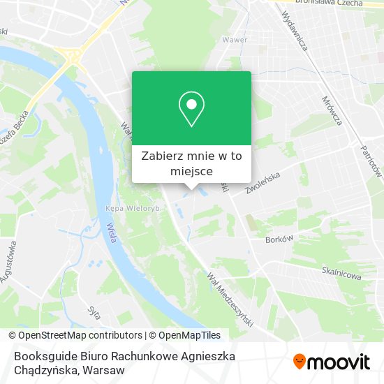 Mapa Booksguide Biuro Rachunkowe Agnieszka Chądzyńska