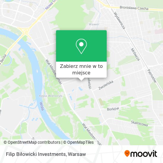 Mapa Filip Biłowicki Investments