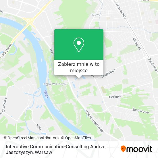 Mapa Interactive Communication-Consulting Andrzej Jaszczyszyn