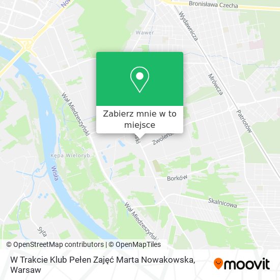 Mapa W Trakcie Klub Pełen Zajęć Marta Nowakowska