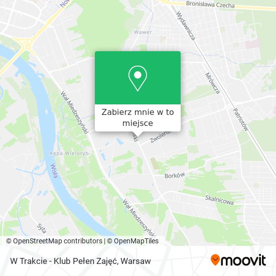 Mapa W Trakcie - Klub Pełen Zajęć