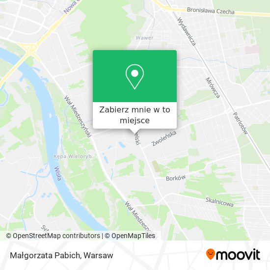 Mapa Małgorzata Pabich