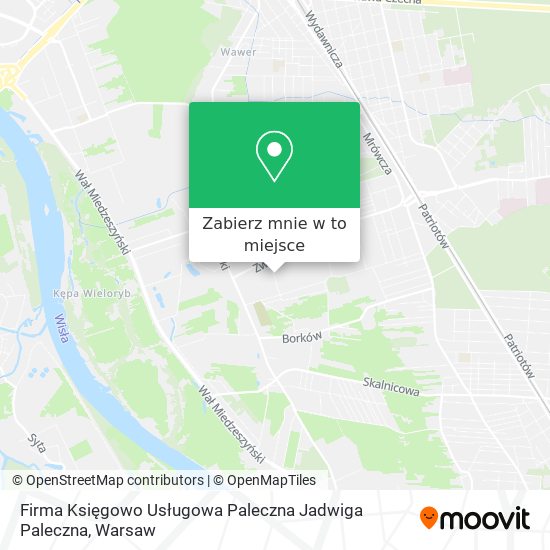 Mapa Firma Księgowo Usługowa Paleczna Jadwiga Paleczna