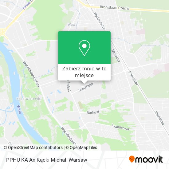 Mapa PPHU KA An Kącki Michał