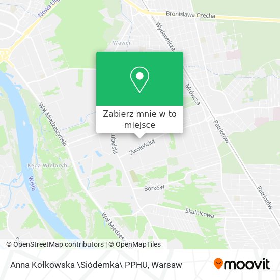 Mapa Anna Kołkowska \Siódemka\ PPHU