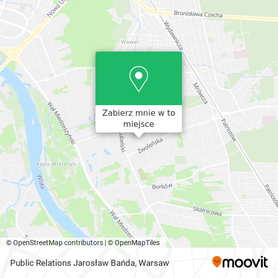 Mapa Public Relations Jarosław Bańda