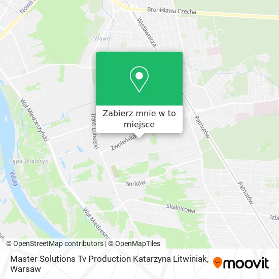 Mapa Master Solutions Tv Production Katarzyna Litwiniak