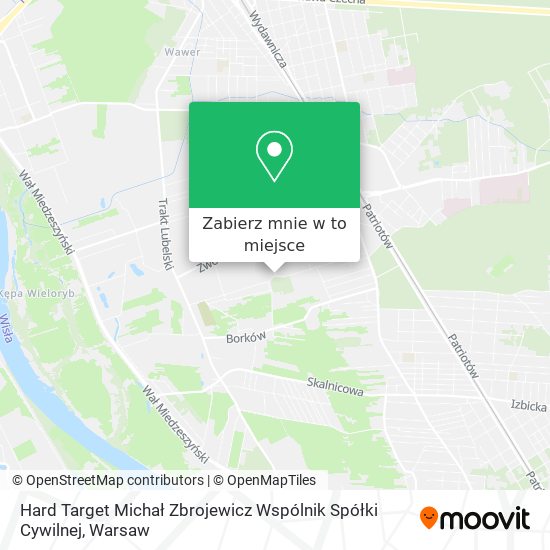 Mapa Hard Target Michał Zbrojewicz Wspólnik Spółki Cywilnej