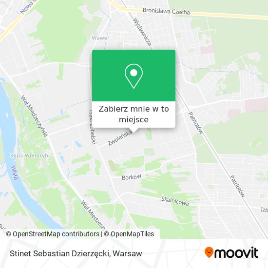 Mapa Stinet Sebastian Dzierzęcki