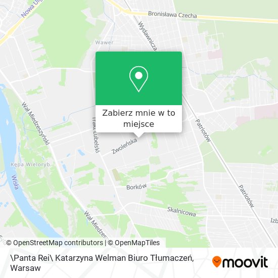 Mapa \Panta Rei\ Katarzyna Welman Biuro Tłumaczeń