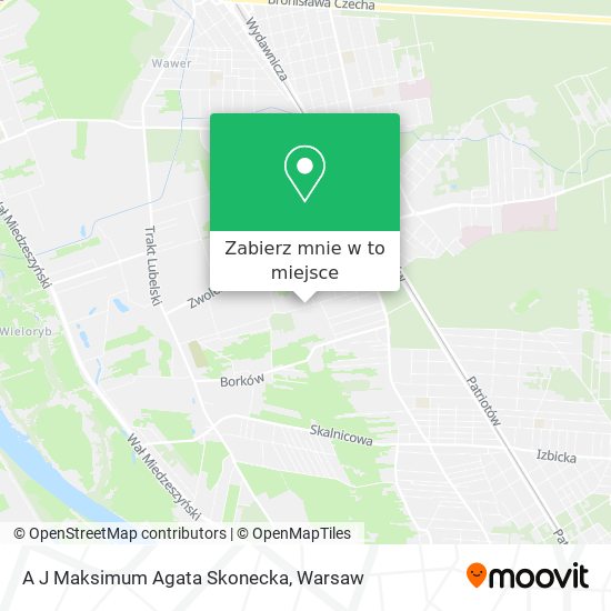 Mapa A J Maksimum Agata Skonecka