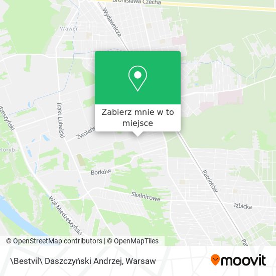 Mapa \Bestvil\ Daszczyński Andrzej